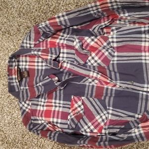 Bit & Bridle flannel top